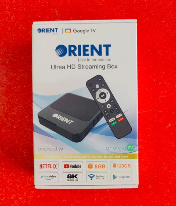 ORIENT TV BOX 8K Andriod TV BOX with Lifetime TV Free and Netflix Free - Image 9