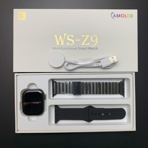 WS-Z9 Max Series 9 Smart Watch (Finger Tap Call Gesture) (Watch OS 10 Software) Amoled Display - Image 2