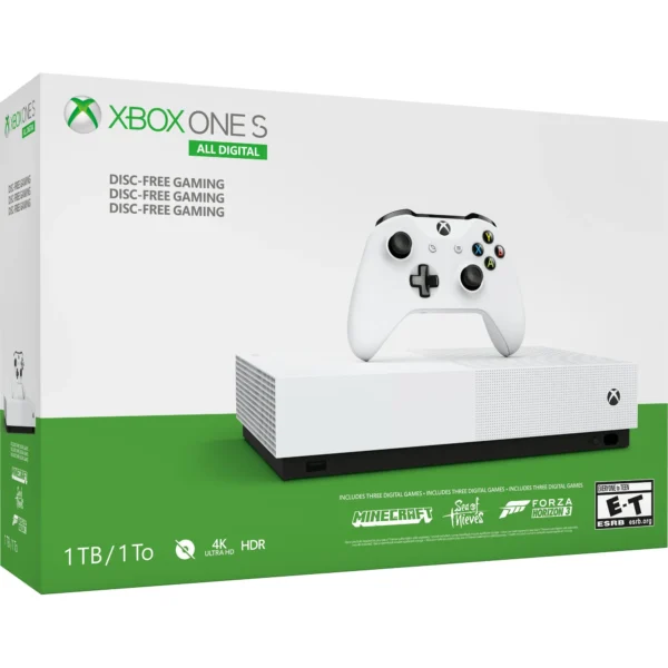 Microsoft Xbox One S 1TB with Pre Installed Games Offline and Online Both Available - Image 2