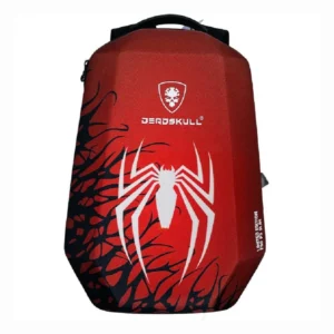 PS5 Slim Travel Bag Hardshell Backpack Spiderman Edition Red