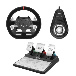 PXN V10 Force Feedback Steering Wheel for PC, Xbox One, Xbox Series X/S, PS4