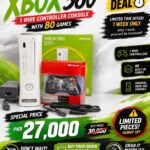 Xbox 360 1 wire controller 80 games -eMultan Games Store