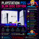 Sony PlayStation 5 Slim Disc Edition (1TB SSD) – Original Sealed Pack by eMultan.pk