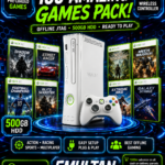 Xbox 360 Offline JTAG 500GB HDD with 100 Games & 1 Wireless Controller – EMULTAN Games Store