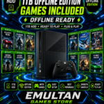 Xbox One 1TB Offline Edition with Games & Wireless Controller – Ready to Play | EMULTAN Games Store