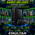 Xbox One 500GB Offline Edition with Games – Ready to Play Console | EMULTAN Games Store