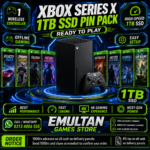 Xbox Series X 1TB SSD PIN Pack – Ready to Play Bundle | Offline Gaming Console with Wireless Controller | EMULTAN Games Store